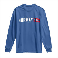 Norwegian Pride Flag Norway Great Gift Long Sleeve Shirt