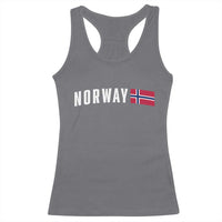 Norwegian Pride Flag Norway Great Gift Racerback Tank Top