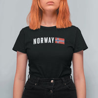 Norwegian Pride Flag Norway Great Gift T Shirt For Women