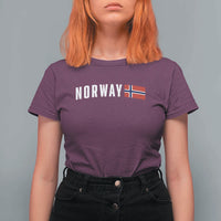 Norwegian Pride Flag Norway Great Gift T Shirt For Women