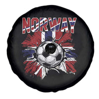 Norway Soccer Fan Spare Tire Cover Norwegian Football Supporter Fan Gift