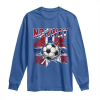 Norway Soccer Fan Long Sleeve Shirt Norwegian Football Supporter Fan Gift
