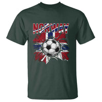 Norway Soccer Fan T Shirt Norwegian Football Supporter Fan Gift