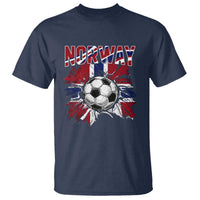Norway Soccer Fan T Shirt Norwegian Football Supporter Fan Gift