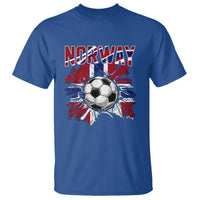 Norway Soccer Fan T Shirt Norwegian Football Supporter Fan Gift