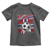 Norway Soccer Fan Toddler T Shirt Norwegian Football Supporter Fan Gift