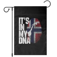 It's in My DNA Garden Flag Norwegian Norway Map Flag Pride