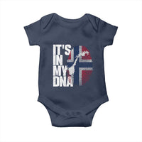 It's in My DNA Baby Onesie Norwegian Norway Map Flag Pride