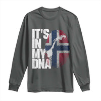 It's in My DNA Long Sleeve Shirt Norwegian Norway Map Flag Pride