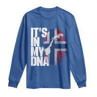 It's in My DNA Long Sleeve Shirt Norwegian Norway Map Flag Pride