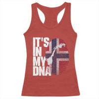 It's in My DNA Racerback Tank Top Norwegian Norway Map Flag Pride