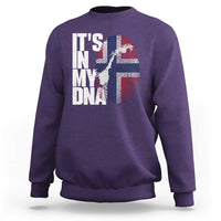 It's in My DNA Sweatshirt Norwegian Norway Map Flag Pride