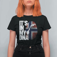 It's in My DNA T Shirt For Women Norwegian Norway Map Flag Pride