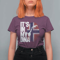 It's in My DNA T Shirt For Women Norwegian Norway Map Flag Pride