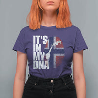 It's in My DNA T Shirt For Women Norwegian Norway Map Flag Pride