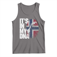 It's in My DNA Tank Top Norwegian Norway Map Flag Pride