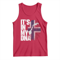 It's in My DNA Tank Top Norwegian Norway Map Flag Pride