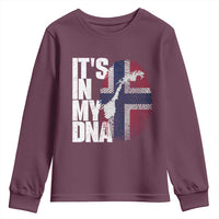 It's in My DNA Youth Sweatshirt Norwegian Norway Map Flag Pride