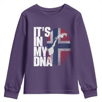 It's in My DNA Youth Sweatshirt Norwegian Norway Map Flag Pride