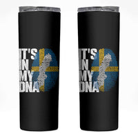 It's in My DNA Skinny Tumbler Sweden Sverige Swedish Map Flag
