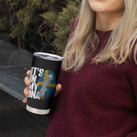 It's in My DNA Tumbler Cup Sweden Sverige Swedish Map Flag