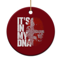 It's in My DNA Ceramic Ornament Denmark Map Flag Danish Gift