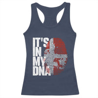 It's in My DNA Racerback Tank Top Denmark Map Flag Danish Gift
