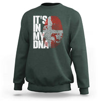 It's in My DNA Sweatshirt Denmark Map Flag Danish Gift