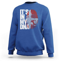 It's in My DNA Sweatshirt Denmark Map Flag Danish Gift
