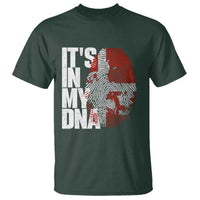 It's in My DNA T Shirt Denmark Map Flag Danish Gift