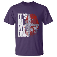 It's in My DNA T Shirt Denmark Map Flag Danish Gift