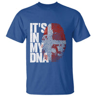 It's in My DNA T Shirt Denmark Map Flag Danish Gift
