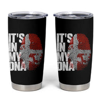 It's in My DNA Tumbler Cup Denmark Map Flag Danish Gift
