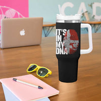 It's in My DNA Tumbler With Handle Denmark Map Flag Danish Gift