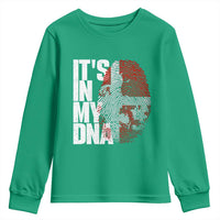 It's in My DNA Youth Sweatshirt Denmark Map Flag Danish Gift