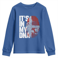 It's in My DNA Youth Sweatshirt Denmark Map Flag Danish Gift