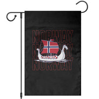 Norwegian Viking Ship Flag Boat Norway Heritage Garden Flag