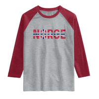 Norge Flag Norway Raglan Shirt Norwegian Home Love Family