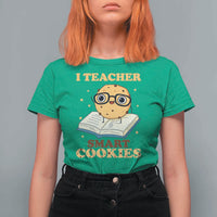 I Teach Smart Cookies T Shirt For Women Funny Teacher - Wonder Print Shop