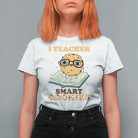 I Teach Smart Cookies T Shirt For Women Funny Teacher - Wonder Print Shop