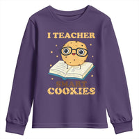 I Teach Smart Cookies Youth Sweatshirt Funny Teacher - Wonder Print Shop