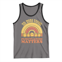 Funny Taco English Teacher Tank Top No More Tacos Punctuation Matters - Wonder Print Shop