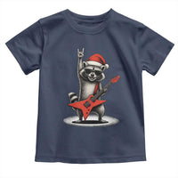 Funny Raccoon Rock Music Christmas Toddler T Shirt - Wonder Print Shop