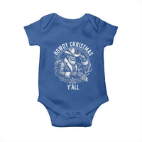 Cowboy Santa Claus Baby Onesie Howdy Christmas Y'all Western Country - Wonder Print Shop