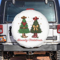 Howdy Christmas Spare Tire Cover Cowboy Western Country Xmas - Wonder Print Shop