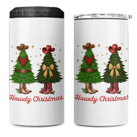 Howdy Christmas 4 in 1 Can Cooler Tumbler Cowboy Western Country Xmas - Wonder Print Shop