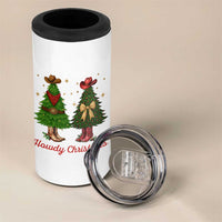 Howdy Christmas 4 in 1 Can Cooler Tumbler Cowboy Western Country Xmas - Wonder Print Shop
