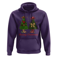 Howdy Christmas Hoodie Cowboy Western Country Xmas - Wonder Print Shop