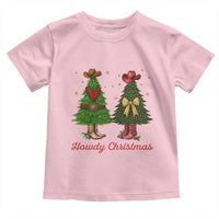 Howdy Christmas Toddler T Shirt Cowboy Western Country Xmas - Wonder Print Shop