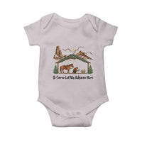 Nativity Scene Christmas Baby Onesie Cowboy Bible Scripture Verse Western - Wonder Print Shop